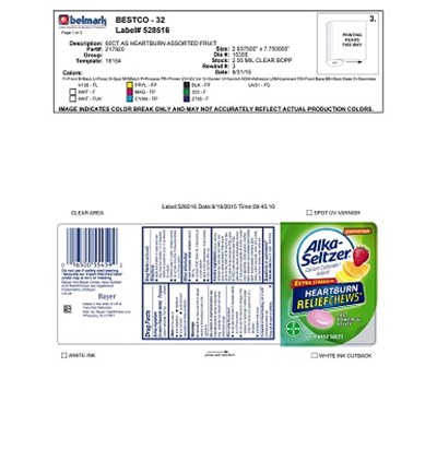 Assorted Fruit (Bjacic217920 As Heartburn Assort Fruit 60ct)